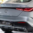 Mercedes-Benz GLC350e 4Matic Coupé in Malaysia – 313 PS PHEV, 131 km EV range, RM425,888
