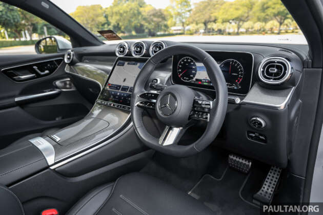 Mercedes-Benz GLC350e 4Matic Coupe Malaysia interior