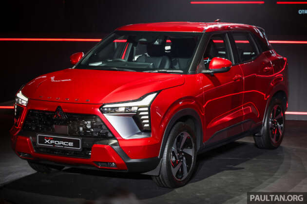 Mitsubishi Xforce dipertontonkan di Malaysia – dua varian CKD, 1.5L CVT; anggaran RM110k-RM120K