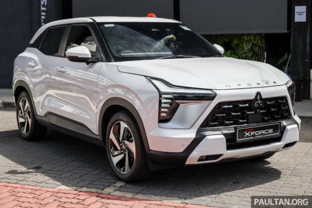 Mitsubishi Xforce 2026 dilancar di Malaysia — CKD, 1.5L NA, CVT; varian Urban RM110k, Ultimate RM120k