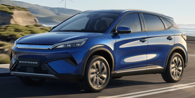 BYD Atto 3 Evo diperkenal di Eropah – ditukar menjadi RWD, 800V, bateri 74.8 kWh, jarak gerak WLTP 510 km