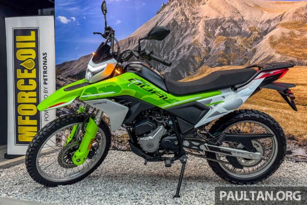 CFMoto 250 Dual tiba di Malaysia – motosikal pelbagai guna dengan enjin satu silinder 249 cc, RM9,888