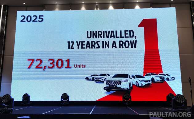 Honda Malaysia jual 72,301 unit kenderaan sepanjang 2025, letak sasaran sederhana 60,000 unit untuk 2026
