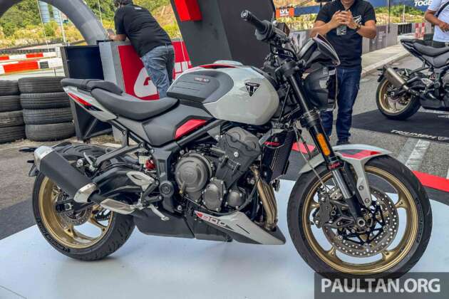 Triumph Trident 800 dilancar untuk pasaran Malaysia – enjin tiga silinder 798 cc, quickshifter, RM53,900