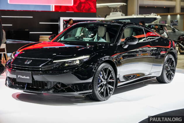 Honda Prelude dipamer di Bangkok — coupe dengan sistem hibrid 2.0L, jana kuasa 203 PS, mod S+ Shift