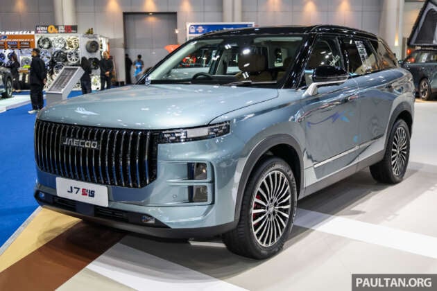 Jaecoo J7 PHEV 2026 di Thailand — roda baru, warna dalaman coklat; CKD Malaysia, akan tiba di sini juga?