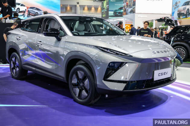 Chery O5 facelift kedua di Bangkok – rekaan luar dan dalam baru, NEDC 422 km, sampai Malaysia tahun ini