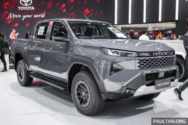 Toyota Hilux Travo, Travo-e 2026 ditunjuk di Bangkok – 2.8L diesel 204 PS atau EV 240 km WLTP; RM95k-180k