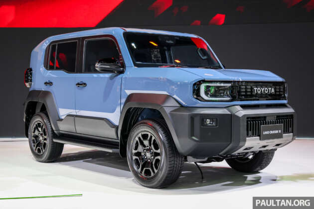 Toyota Land Cruiser FJ di Thailand – satu varian 4WD, enjin NA 2.7L 166 PS/245 Nm, 6AT, harga dari RM152k