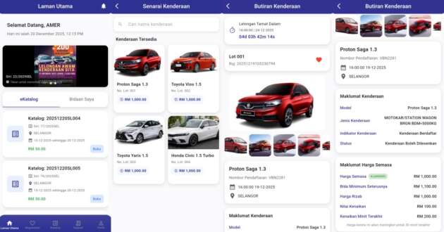 JPJvBid dilancarkan – platform bidaan dalam talian baharu untuk kenderaan sitaan dan lucut hak