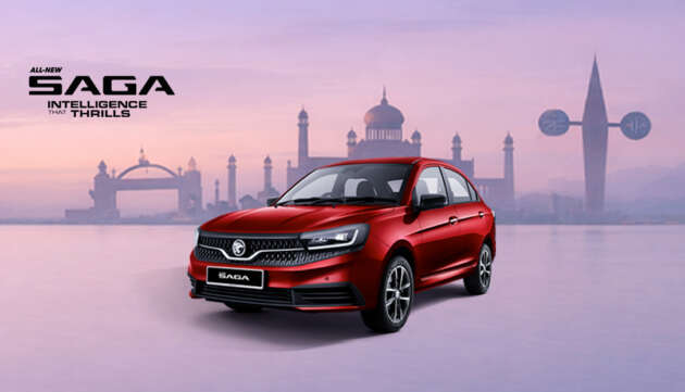 Proton Saga MC3 dilancarkan di Brunei – pasaran eksport pertamanya, 2 varian bermula RM52k