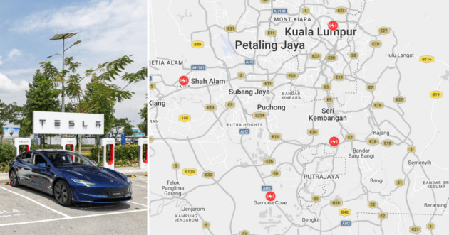 Pengecas Tesla Supercharger kini dibuka untuk EV bukan Tesla di Malaysia – lokasi terpilih, RM1.80/kWj