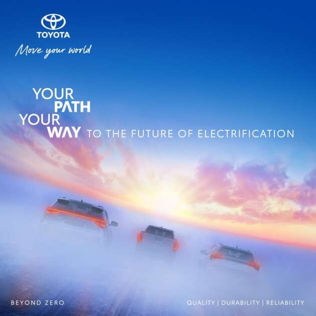 Toyota bZ4X, Hilux EV dan Urban Cruiser EV dalam teaser — model EV Toyota bakal tiba di Malaysia!