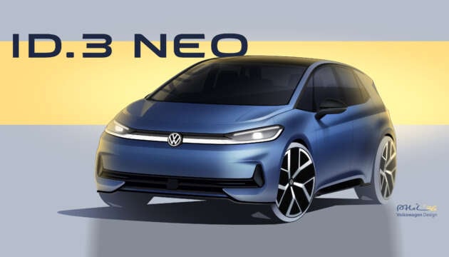 Volkswagen ID.3 Neo – hatchback EV dipertingkat dengan teknologi, kelengkapan, sistem bantuan baru