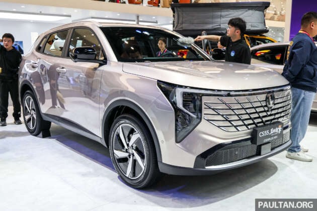 Changan CS55 HEV 2026 dipamer di Beijing – SUV segmen B+, 1.5L Turbo hibrid, 191 PS/310 Nm, 7DCT