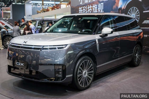 Xpeng GX ditampil di Beijing; versi BEV dan REEV, jarak gerak EV hingga 750km CLTC; dari RM232k