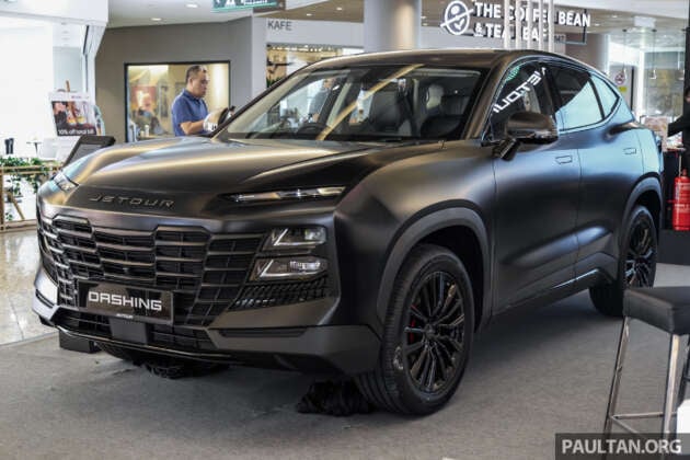 Jetour Dashing Dark Warrior Limited Edition dilancar di Malaysia – warna badan hitam Matte, RM117,200