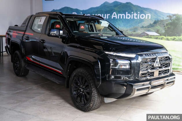 Mitsubishi Triton ditawar sokongan diesel sehingga RM15k; 5 tahun servis percuma untuk AT Premium