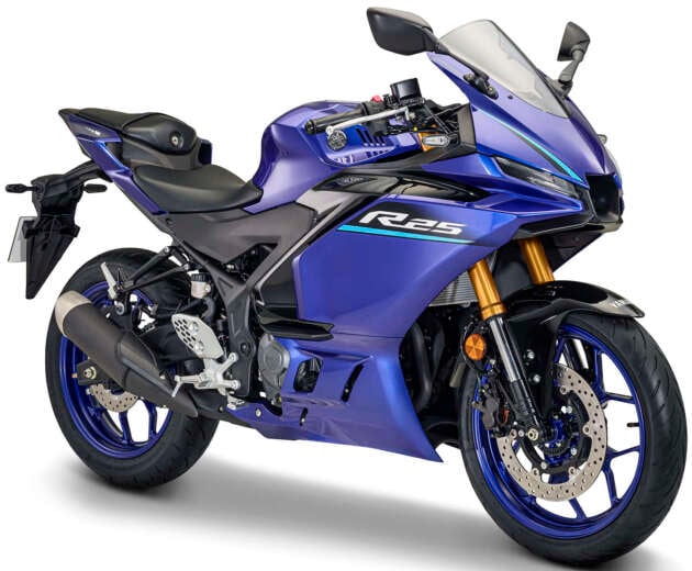 Yamaha R25 kini dengan pilihan warna baru – RM23k