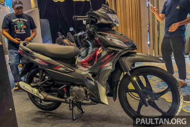 Aveta VS115 dilancarkan di Malaysia – kapcai 113 cc empat kelajuan, brek dram depan belakang, RM3,488