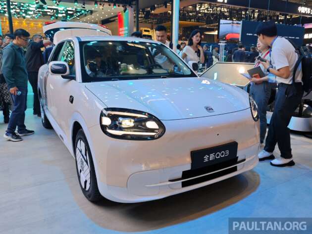 Chery QQ3 EV di Beijing – siri kompak comel akan kembali ke Malaysia pada 2027, cabar Proton eMas 5