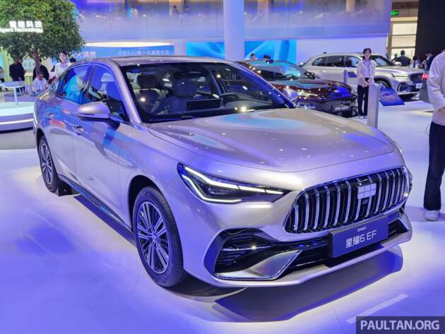 Geely Galaxy Starshine 6 di Beijing – Emgrand versi PHEV; akan masuk sebagai Proton S70, sedan eMas?