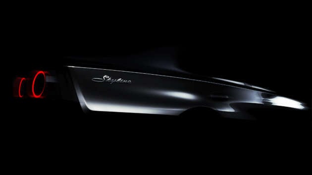 Nissan dedahkan teaser Skyline generasi seterusnya; bakal tampil rupa inspirasi sedan Skyline ER34?