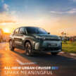 Toyota Urban Cruiser EV 2026 di Malaysia — kembar Suzuki eVitara, jarak 426 km, CBU India; RM198k