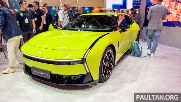 Xpeng P7 bakal dipertontonkan di KLIMS 2026 – disertai kereta terbang X2 dan robot IRON