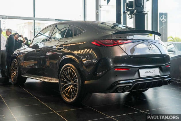 2026 Mercedes-AMG GLC43 4Matic Coupé Nightfall Edition Malaysian gallery – more kit; RM518,888 OTR