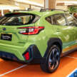 2026 Subaru Crosstrek launched in Malaysia – 2.0L NA, CVT; EyeSight 4.0 ADAS; CBU, RM190,788 OTR