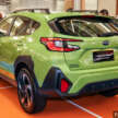 2026 Subaru Crosstrek launched in Malaysia – 2.0L NA, CVT; EyeSight 4.0 ADAS; CBU, RM190,788 OTR