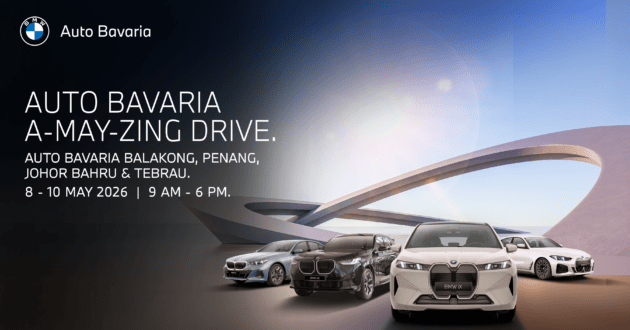 Drive away in a BMW, MINI or BMW Motorrad with RM3,000 in prizes with Auto Bavaria A-May-Zing Drive!