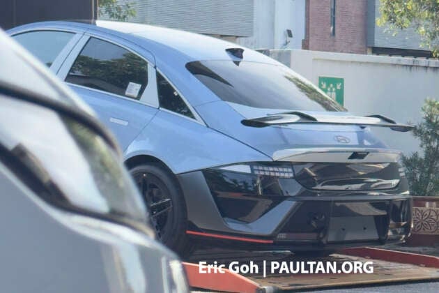 Hyundai Ioniq 6 N spied in Malaysia – RM450k est 650 PS EV super sedan set for KLIMS launch next month?