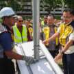 RM20 million Federal Highway bike lane upgrade at 43% progress, to be completed in August this year