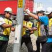 RM20 million Federal Highway bike lane upgrade at 43% progress, to be completed in August this year