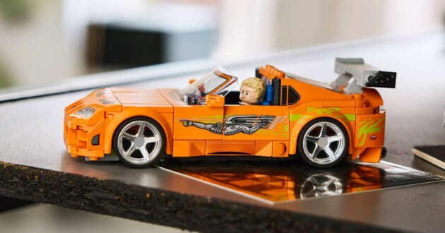 Lego Speed Champions gains new entry – set 77260 is the Toyota Supra Mk4 from The Fast and the Furious