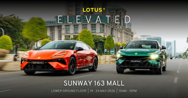 Explore the MY27 Lotus Emeya, Eletre 600 at Sunway 163 Mall – more features, greater value from RM489k