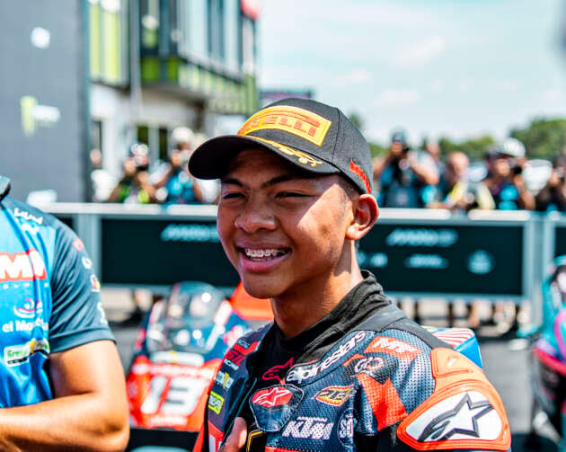 Hakim Danish wins Moto3 race in Brno, Czechia