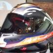 2026 Alpinestars Supertech R10 helmet in Malaysia, priced at RM3,999 for solid, RM4,799 for graphics