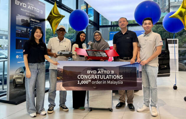 2026 BYD Atto 3 facelift gets 1k bookings in 10 days – new 510 km Premium RWD variant more popular