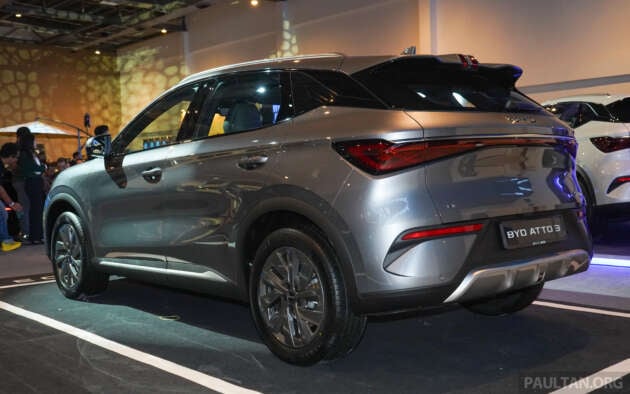 BYD Atto 3 facelift 2026 kini di Malaysia — FWD dan RWD Evo, hingga 313 PS, 510 km WLTP, dari RM126k