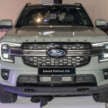 Ford Everest Platinum dilancar di Malaysia — 3.0L V6 dan 2.0L diesel, dari RM349k; Sport 2.0L dikemaskini