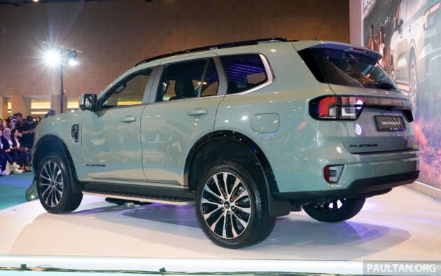 Ford Everest Platinum launched in Malaysia – 2.0L and 3.0L V6 diesels, RM349k-RM431k; Sport 2.0L updated