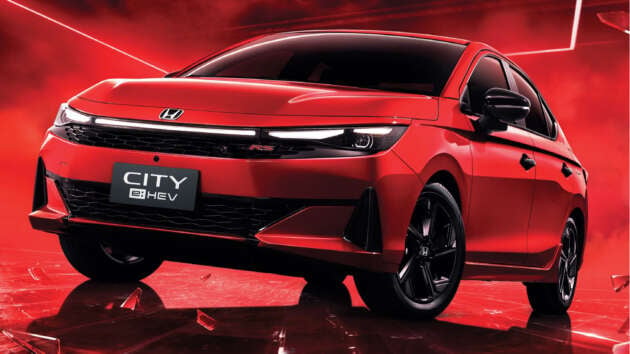 2026 Honda City launched in Thailand – now cheaper with 10-inch touchscreen; 1.0T and e:HEV, fr RM70k