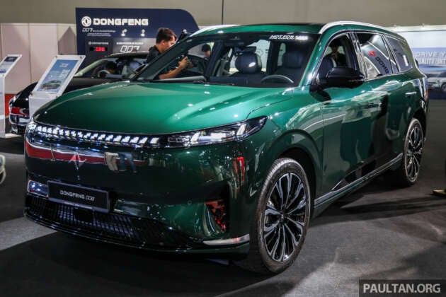 Dongfeng 008 SUV previewed in Malaysia at KLIMS – high-end 5m-long six-seater EV with 520 km range