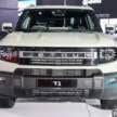 2026 Jetour T1 launched in Malaysia – from RM130k; T2’s urban-centric sibling; 1.5T FWD, 2.0T AWD, 7DCT