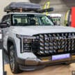 Maxus eTerron 9 EV pick-up debuts – 442 PS, AWD, 430 km WLTP, RM224k; Terron 9 2.5L diesel, RM141k