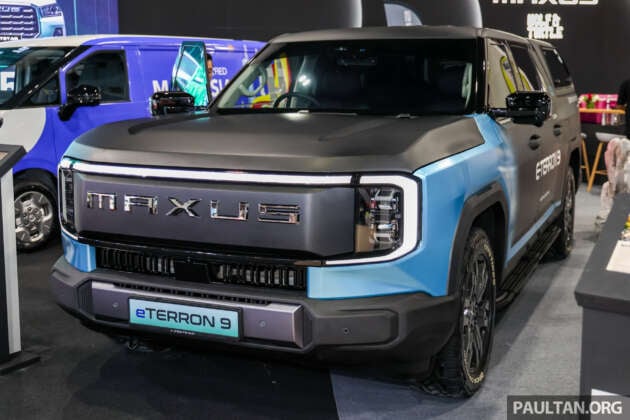 Maxus eTerron 9 EV pick-up debuts – 442 PS, AWD, 430 km WLTP, RM224k; Terron 9 2.5L diesel, RM141k