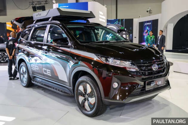 Perodua Aruz Space concept shown at KLIMS 2026 – SUV built to transport goods instead of passengers